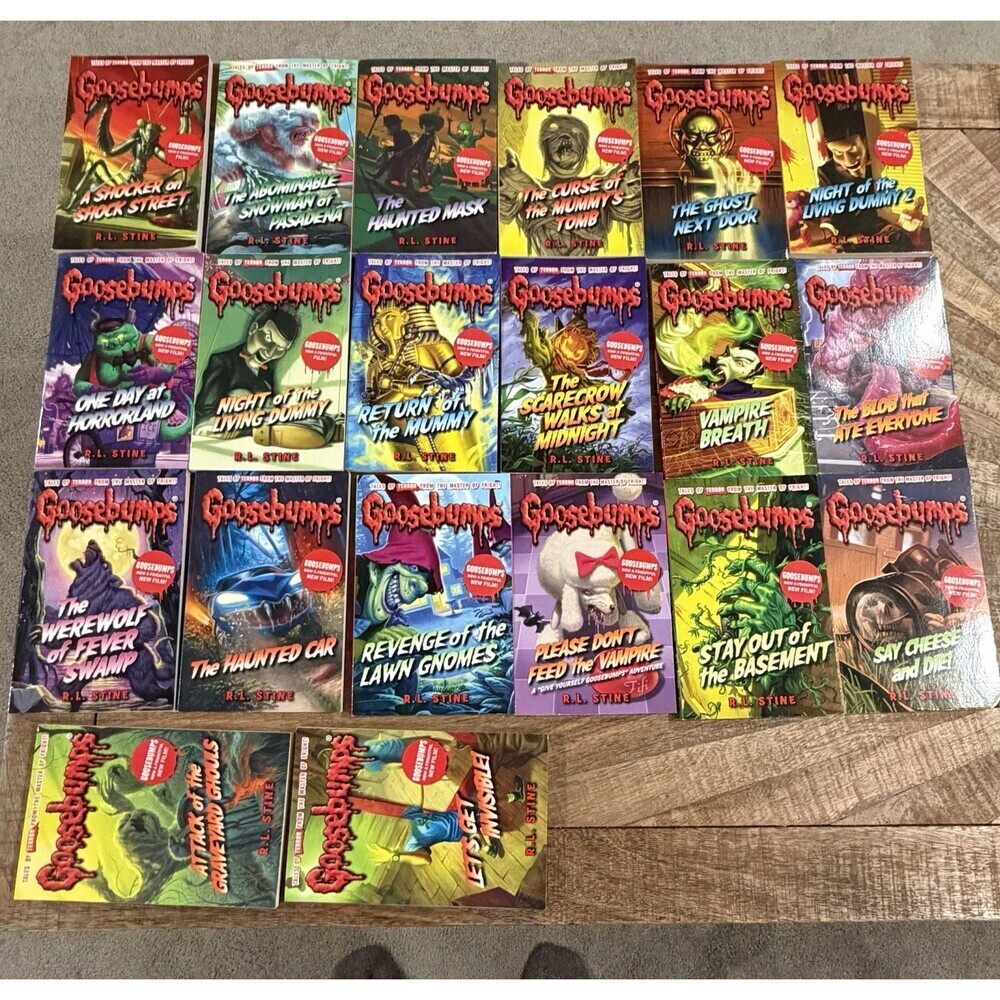 Goosebumps R. L. Stine Paperback Books 2015-2016 Lot of 20 Books - Picture 2 of 16